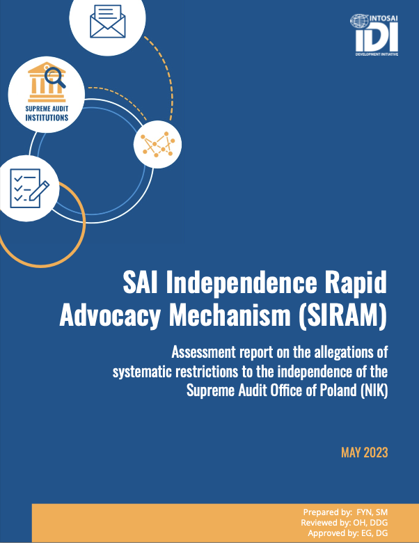 Image de couverture du kit de ressources sur l'indépendance des ISC pour les dirigeants des ISC