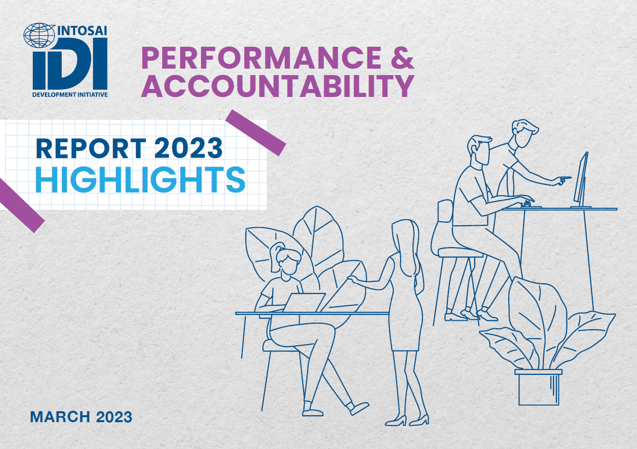 Image de couverture du document Faits saillants du Rapport sur la performance et la responsabilité de l'IDI 2021