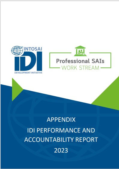 Couverture des faits saillants du rapport sur la performance et la responsabilité de l'IDI 2021