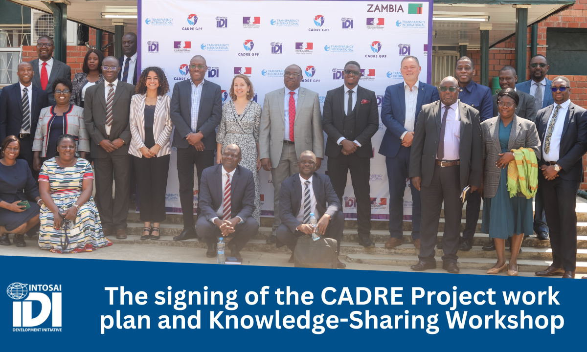 Signing of CADRE Project work plan and Knowledge-Sharing Workshop 