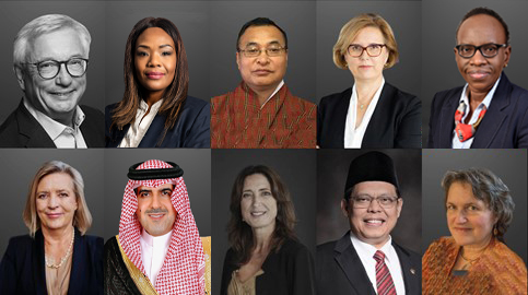 Headshots of IDI Board members