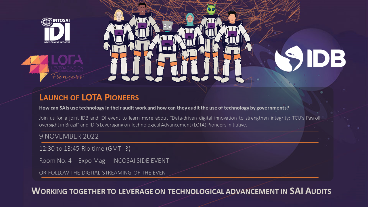 Launch of LOTA Pioneers