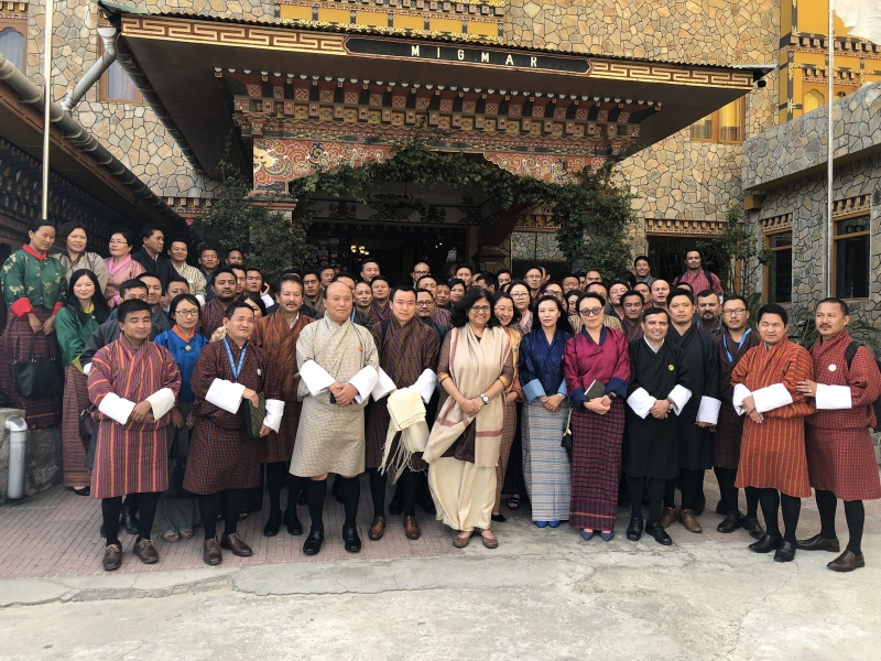 Lessons Learned and Exit meeting for ISSAI Implementation Initiative Phase II Pilot in SAI Bhutan