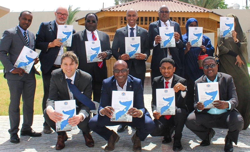 Annual meeting in Mogadishu, February 2020, celebrating the release of the Annual Performance Report