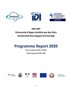 PAP-APP Programme Report 2020 cover image