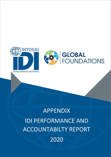 IDI Performance and Accountability Report 2020 Appendix: Global Foundations Cover