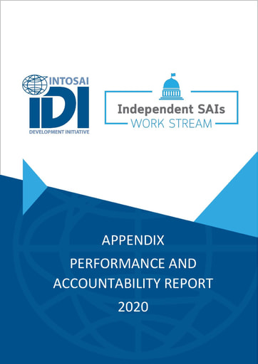 IDI Performance and Accountability Report 2020 Appendix: Independent SAIs Cover