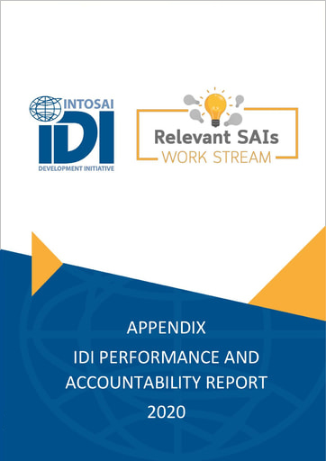 IDI Performance and Accountability Report 2020 Appendix: Relevant SAIs Cover