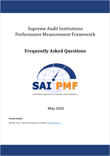 Cover of SAI PMF FAQ document