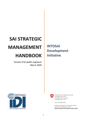 IDI Strategic Management Handbook Version 0