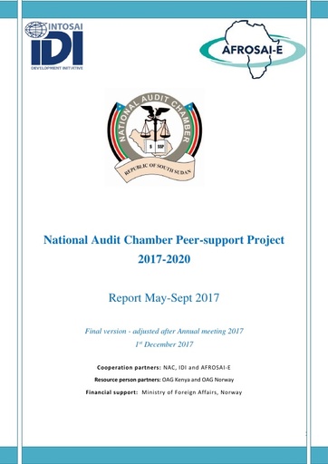 2017 Report NAC Peer support project