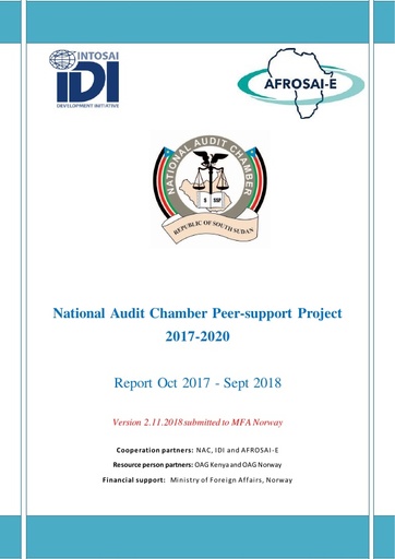 2018 Report NAC Peer support project
