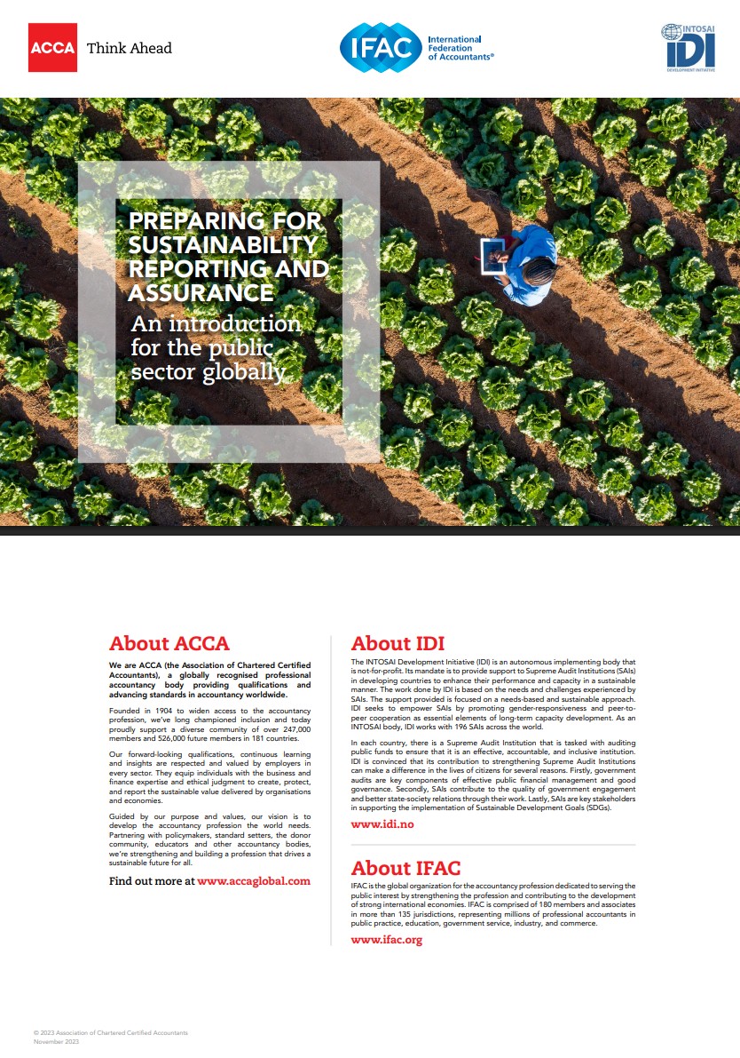 IDI ACCA IFAC FULL REPORT SUSTAINABILITY REPORTING