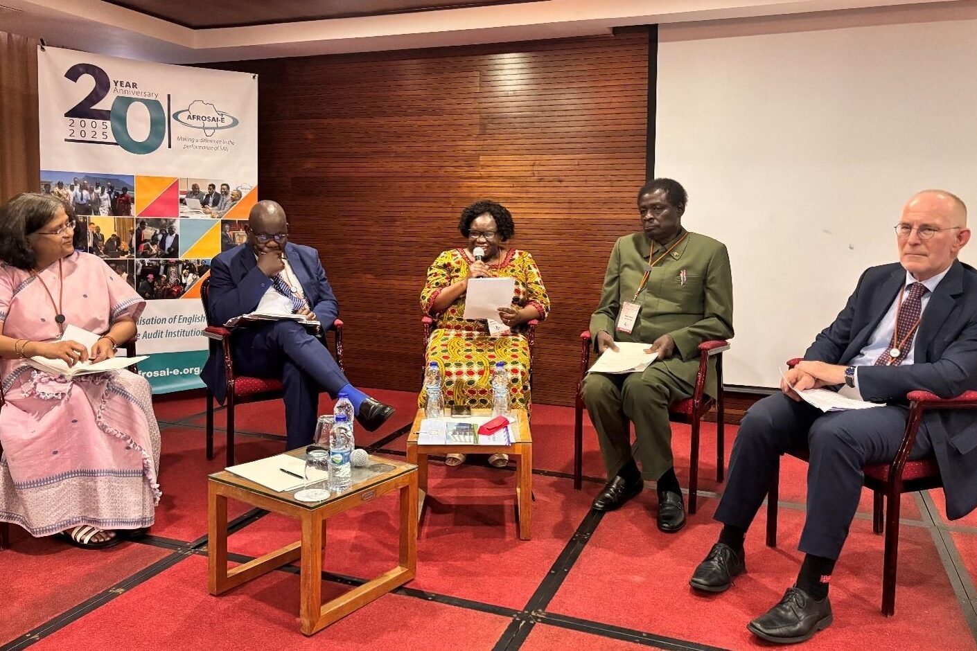 Panel discussion reflecting on the 20 years AFROSAI-E Journey, 2025