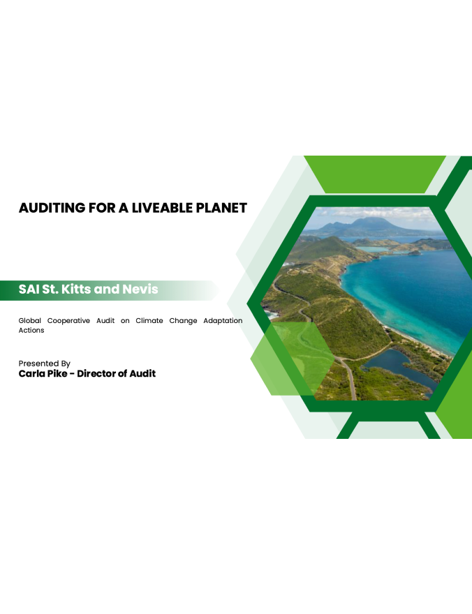 4 4 Climate change adaptation actions (SAI St  Kitts and Nevis)