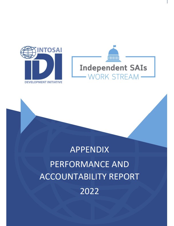 IDI Performance and Accountability Report 2022 Appendix: Independent SAIs
