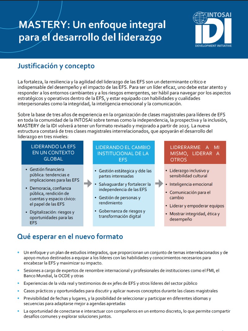 Concept note Mastery 2025 2027 ES