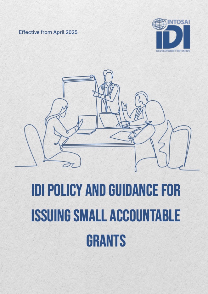 IDI Policy and Guidance for issuing small accountable grants