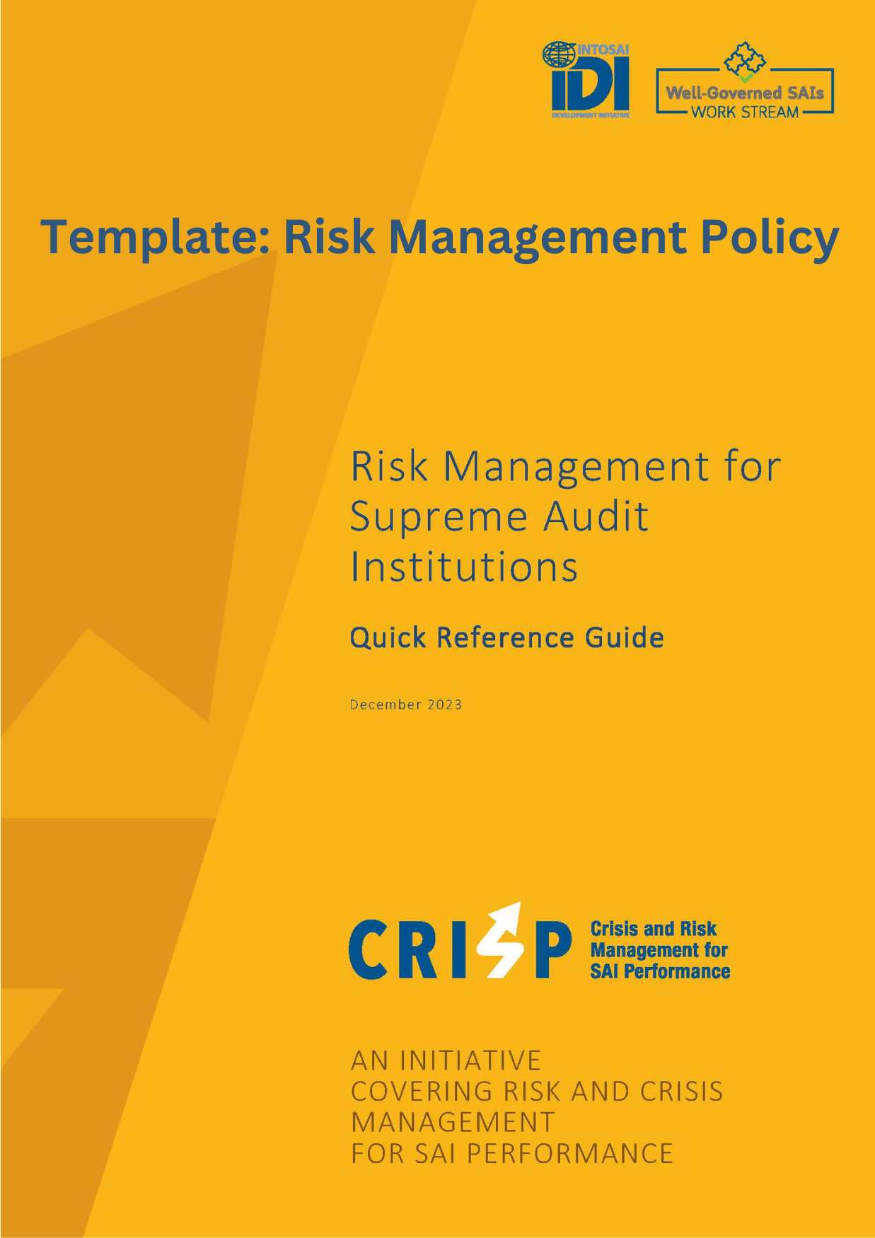 CRISP Risk Management template EN