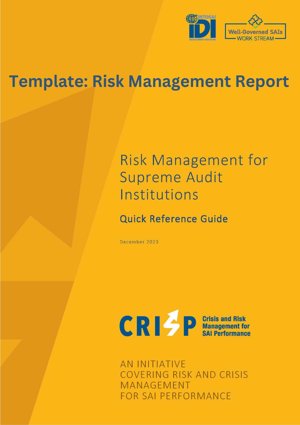 CRISP Risk management report template EN