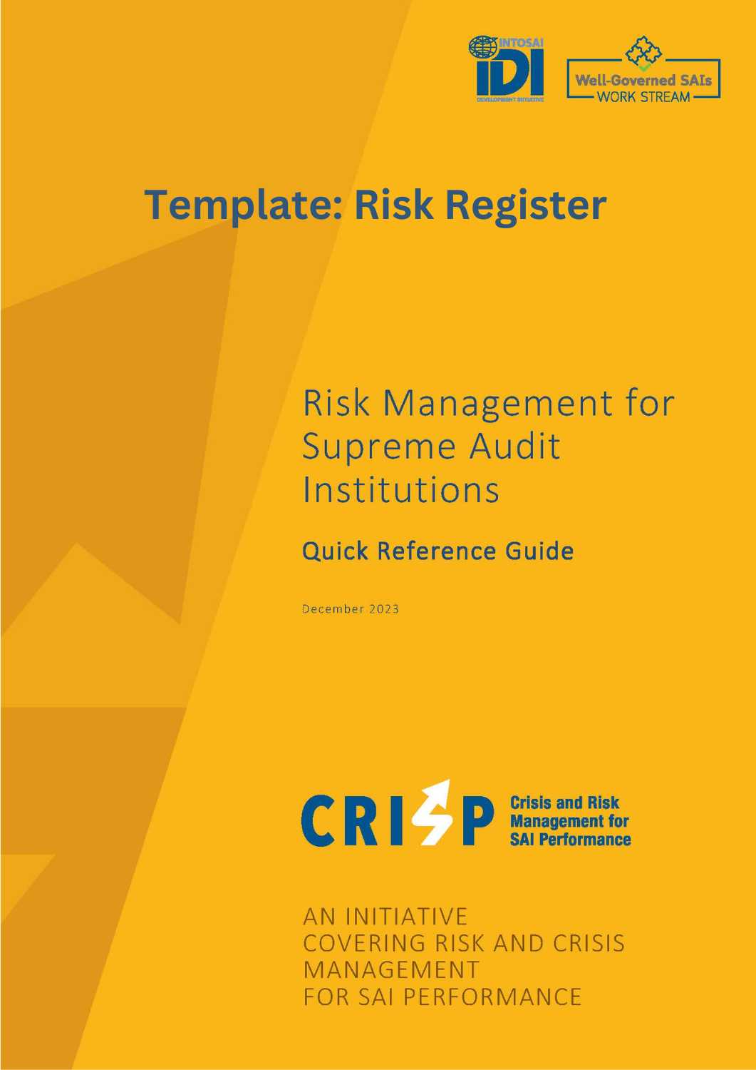 Risk management template