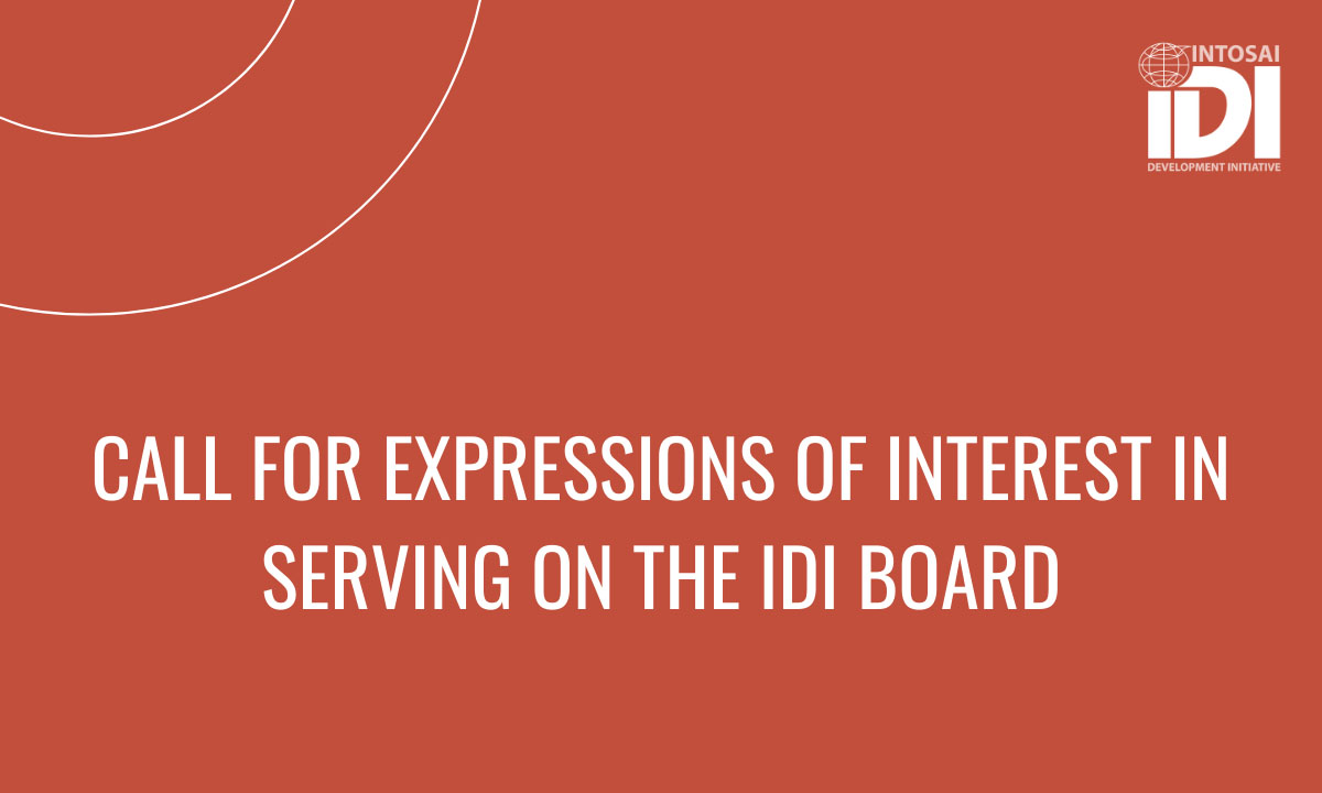 Invitation to Heads of SAIs and Members of Board of Auditors General to serve on the IDI Board