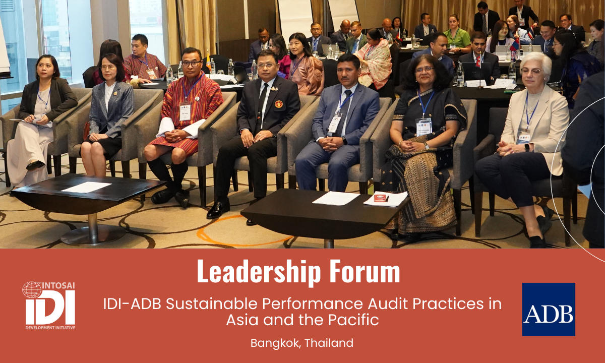 Supreme Audit Institutions’ leadership reflects on progress in advancing sustainable performance audit practices, with a focus on quality and audit impact