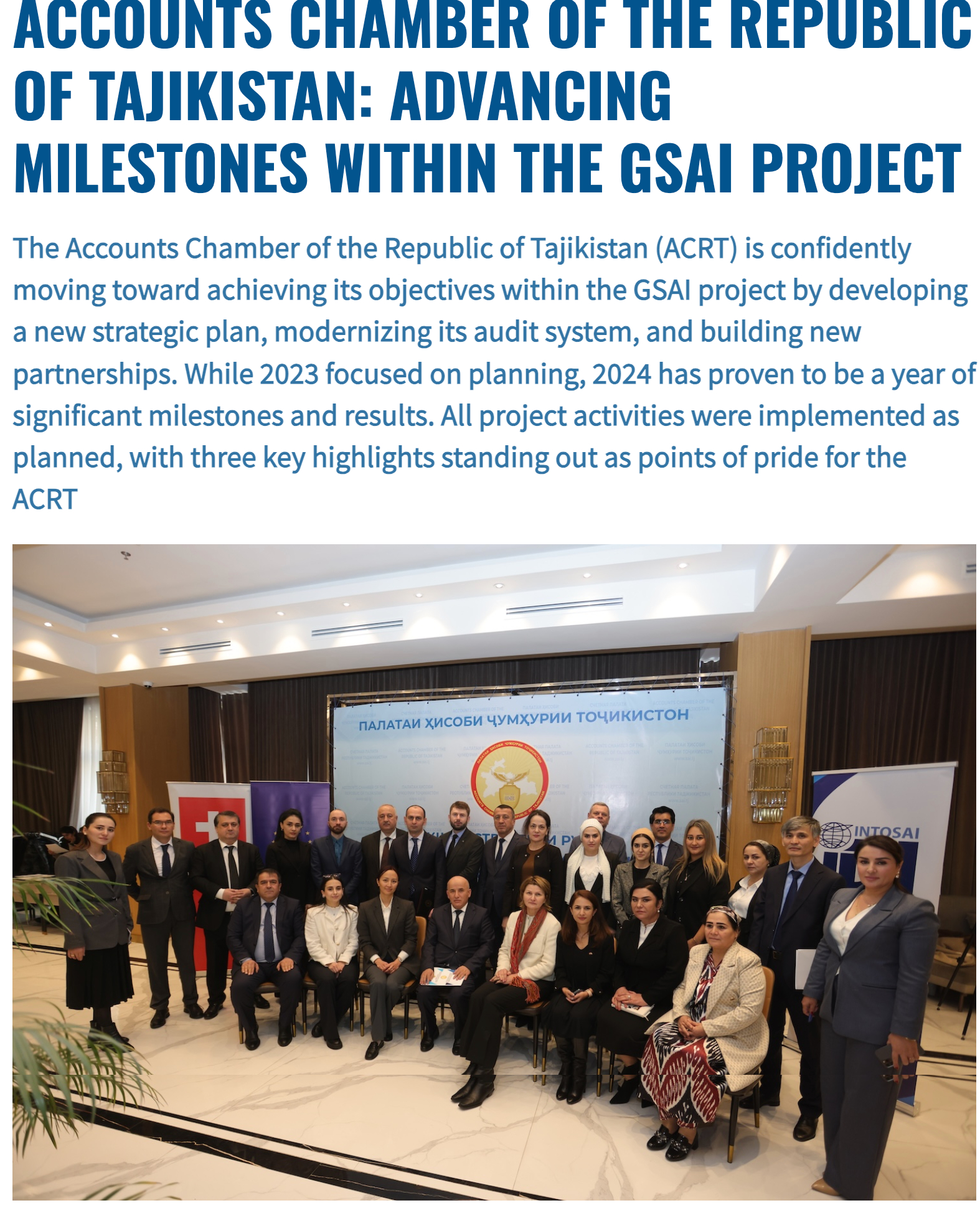 Tajikistan Success Story