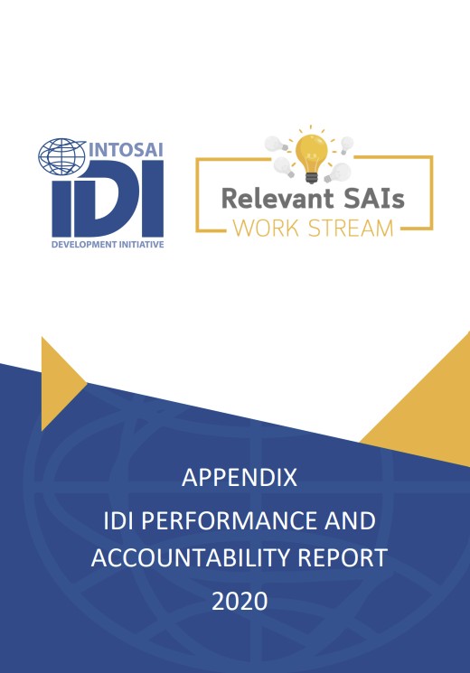 IDI Performance and Accountability Report 2020 Appendix: Relevant SAIs