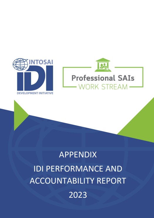 IDI Performance and Accountability Report 2023 Appendix: Professional SAIs