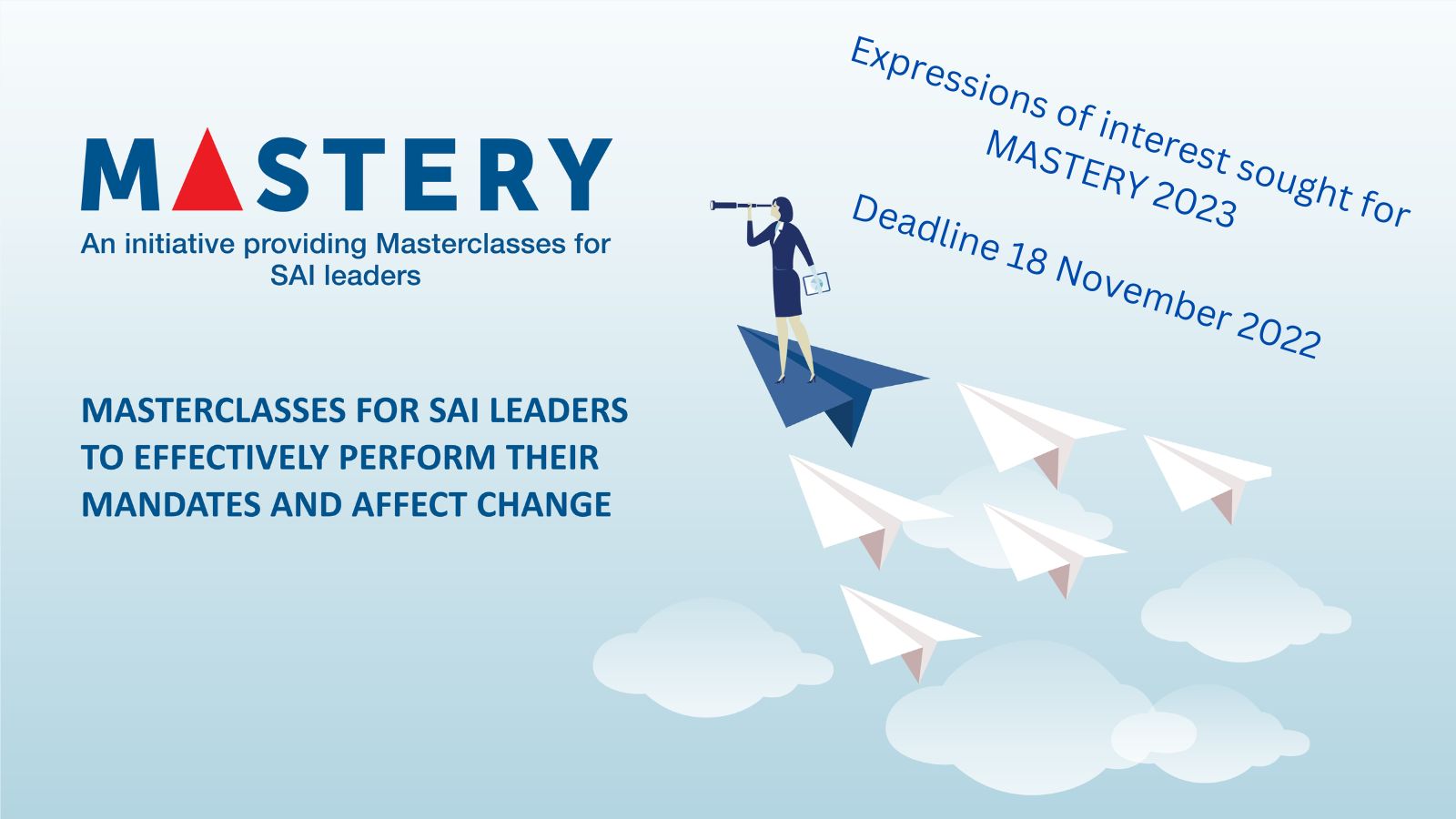 IDI Mastery Initiative 2023: seeking expressions of interest to participate in Masterclasses