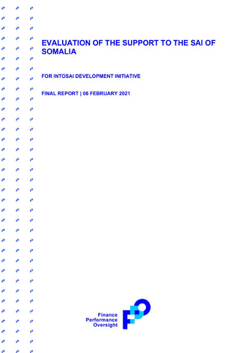 Evaluation of Support to SAI Somalia