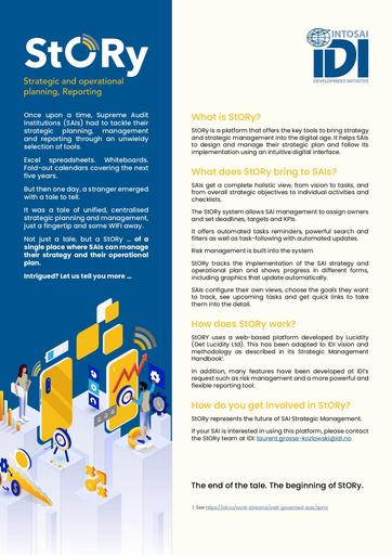 StORy Brochure (English)