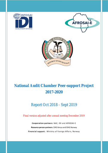2018-19 South Sudan National Audit Chamber Peer Project Report